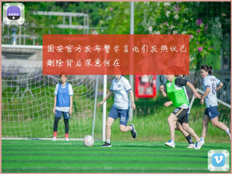 国安官方发布警示言论引发热议已删除背后深意何在